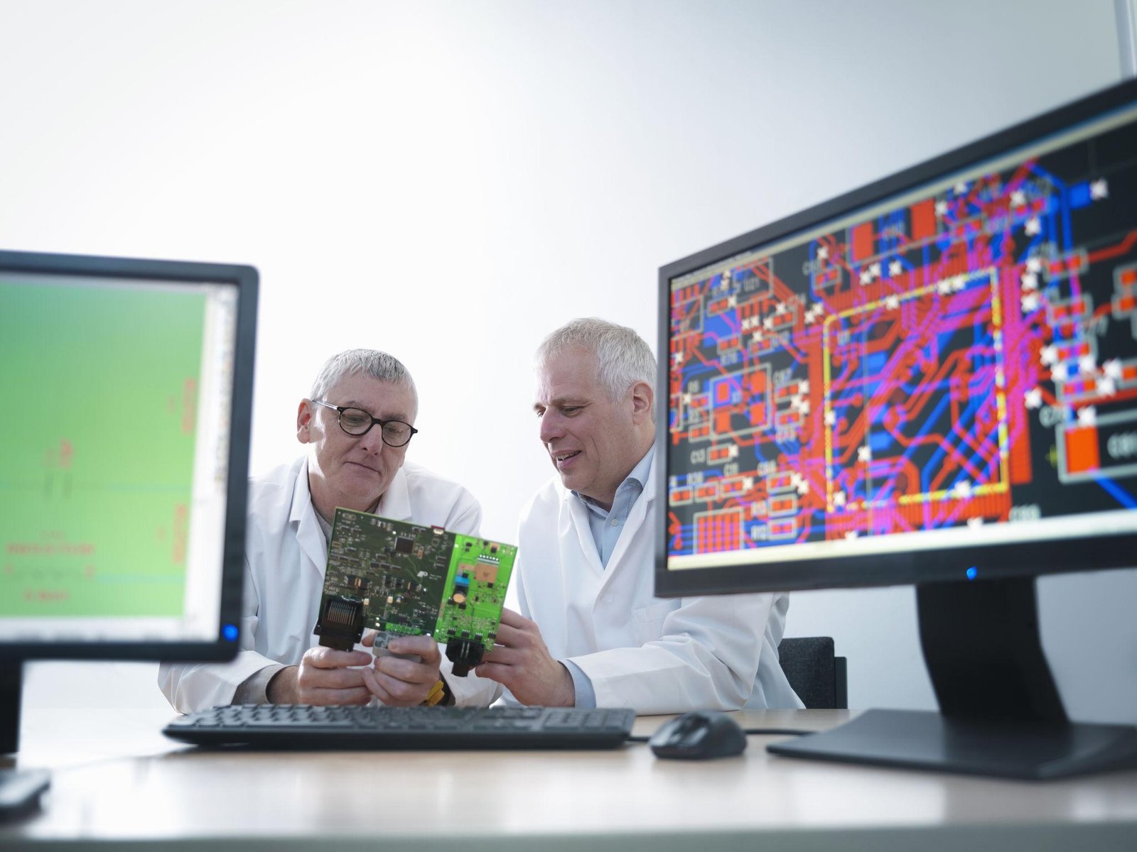 QuantumGov team at operations workstations